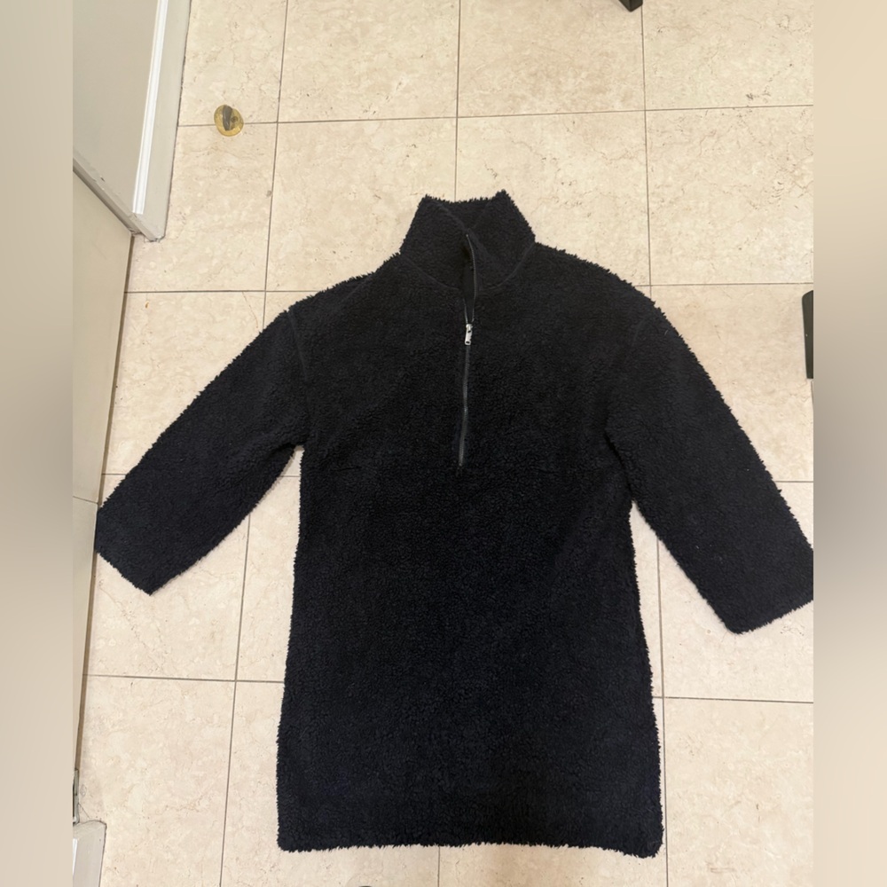 COS Midnight Blue Teddy Jacket - Picture 7 of 12